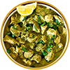 Chicken Hariyali Karahi (Half KG)